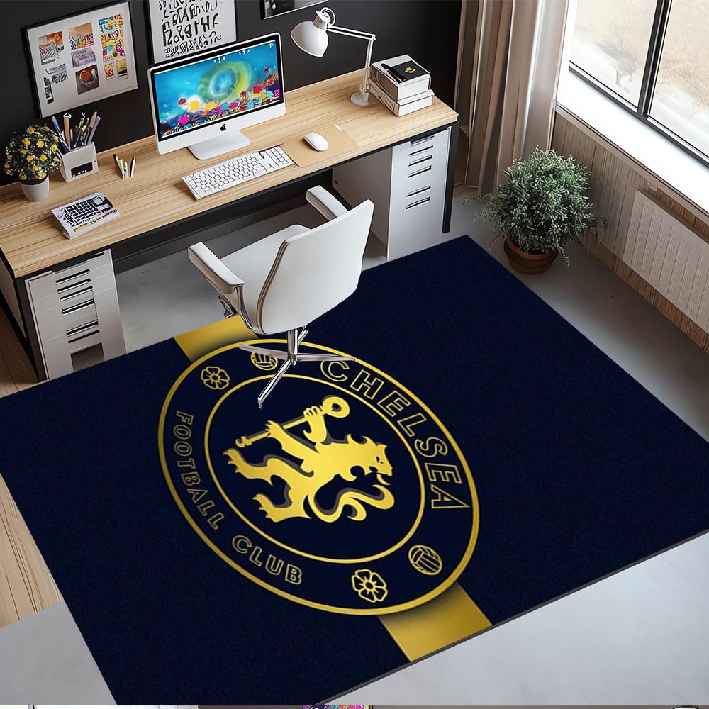Chelsea Football Club Printed Carpet,Rug,for Office Chair Living Room Bedroom Kitchen Room Decor Gifts.