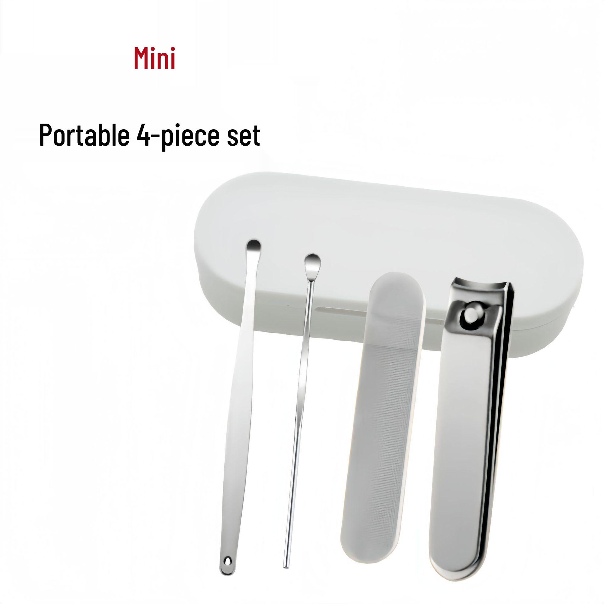 Stainless Steel Nail Clipper & Pedicure Tool Set: Cuticle Nippers, Manicure Pliers