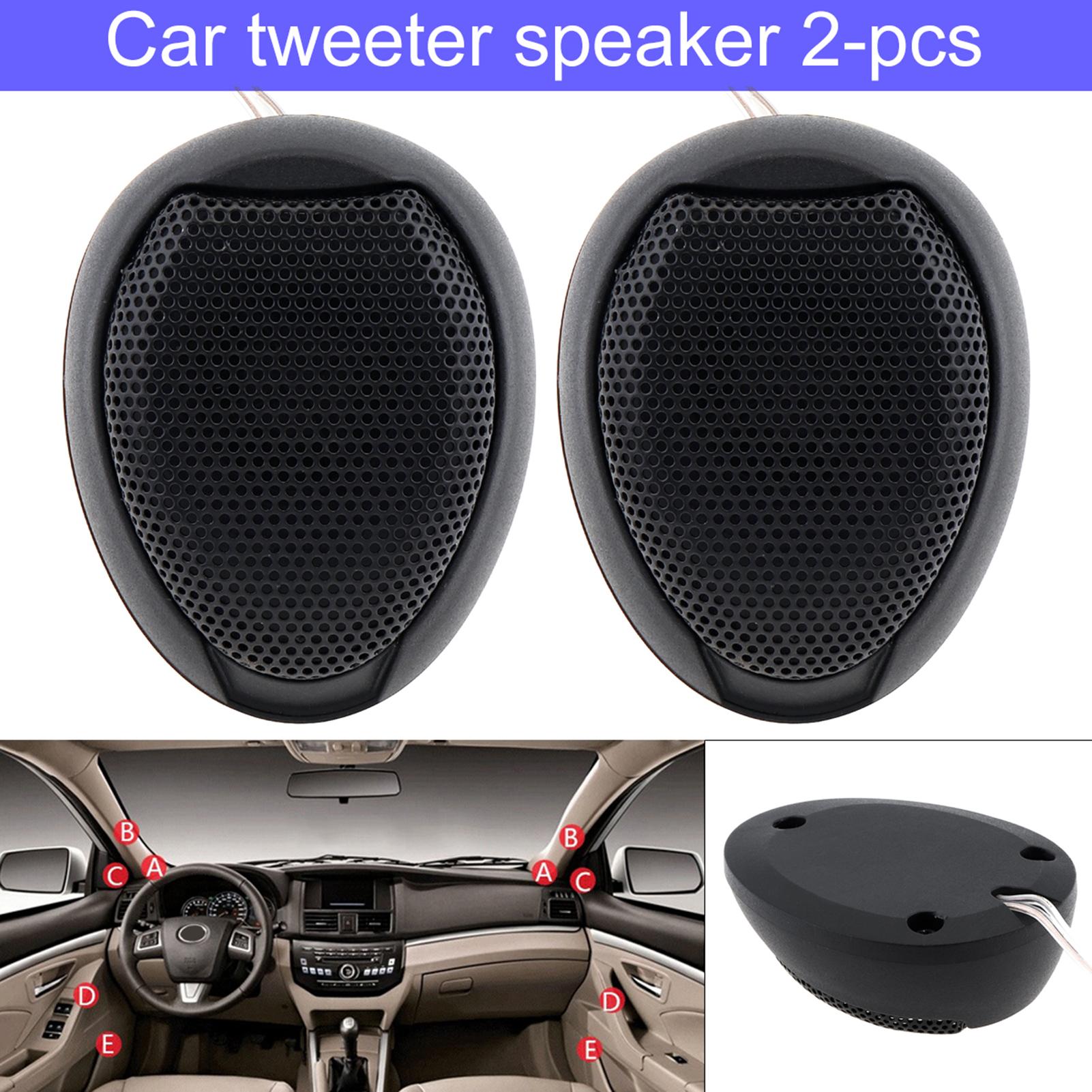 High Sensitivity Dome Tweeter Speaker - 2pcs 1000W High Efficiency Dome Tweeter Speaker for Car System - Tweters