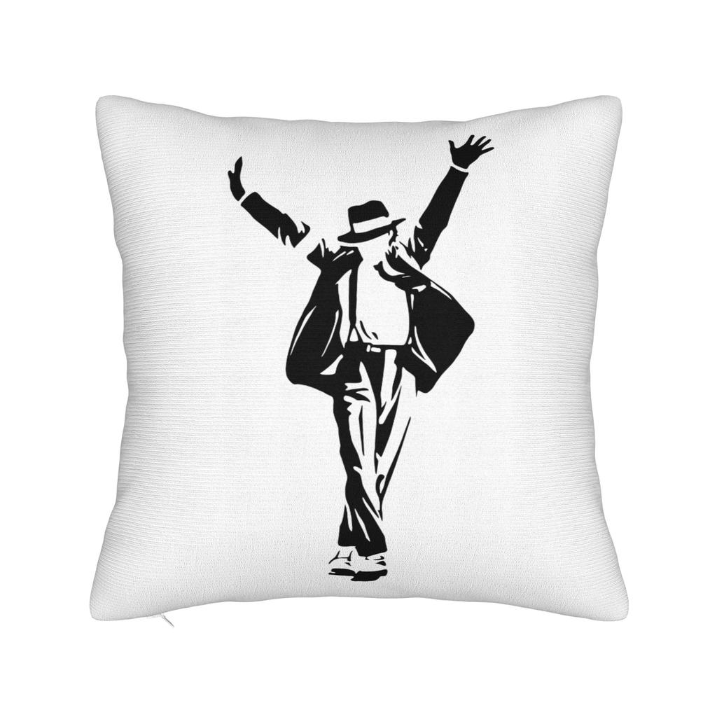 Mj King Of Pop Square Pillow Case Polyester Decorative Pillow Pillowcover Home Decor