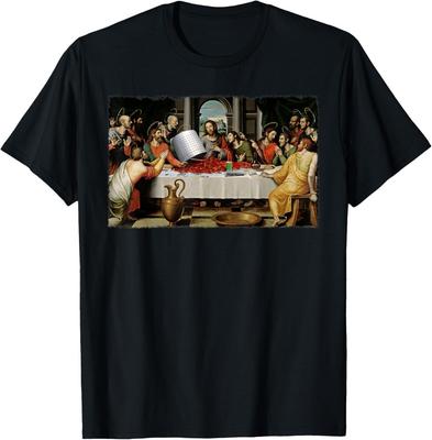 Cina cea de taină Rac Creștin Isus Leonardo Da Vinci Tricou Tricou Unisex