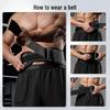 Professional Weightlifting Belt for Men & Women - Comfortable Waist & Back Support for Squats, Deadlifts, and Powerlifting Training
