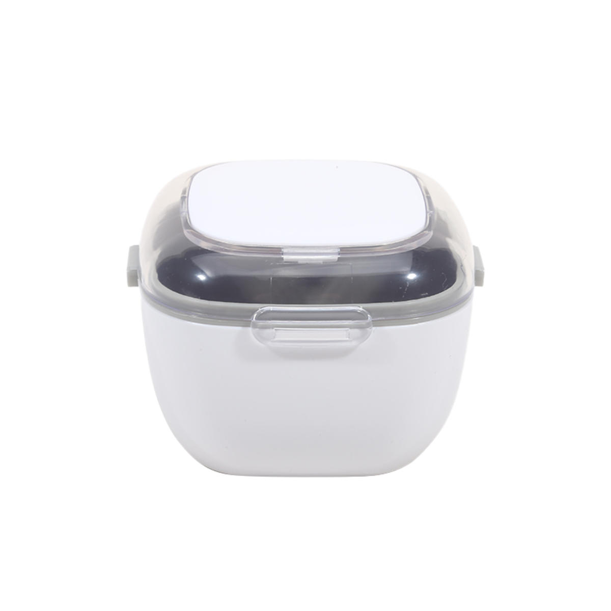 

Двухслойный футляр для фиксаторов, переносная коробка для капп, средства для чистки полости рта, органайзер для хранения зубных протезов, выравниватель зубов, коробка для брекетов белый