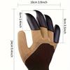 1pair-Garden Gloves With Claws - Dig, Plant, Weed,Seed Effortlesly Protect Your Fingers & Nails