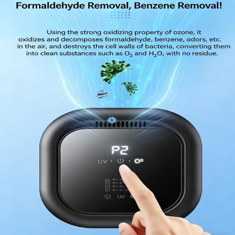 Small Bedroom Cleaner Purifying Device Energy Efficient Kitchen Air Purifying Machine ABS Texture for Car and Home