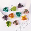10pcs Glow-in-the-Dark Frog Charms, 3D Resin Accessories for DIY Phone Cases & Keychains, Micro Landscape Decorations