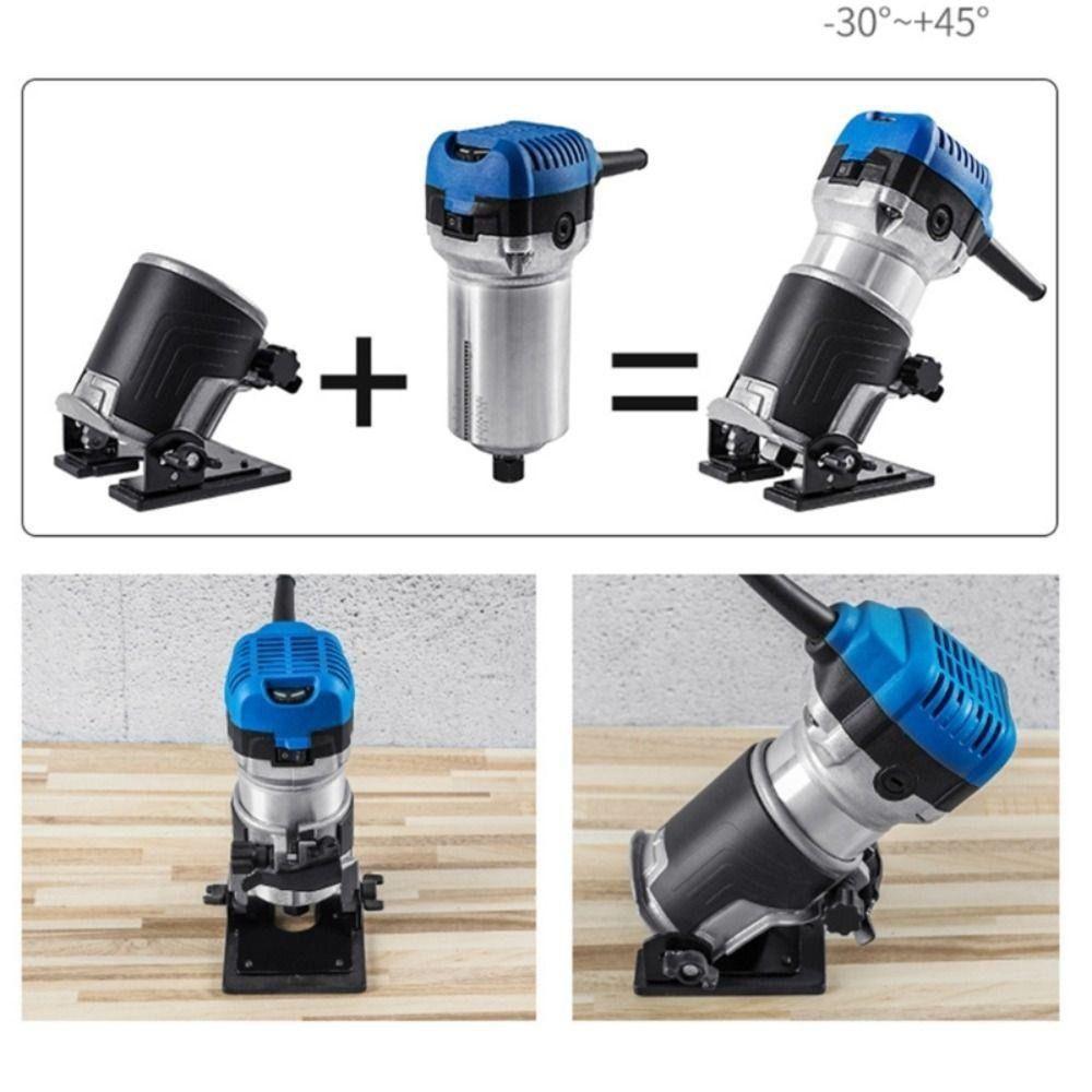 Woodworking Tools Router Base Power Tool Parts Dust Cover Trimming Machine Base High Quality Aluminum Alloy Milling Cutter Base