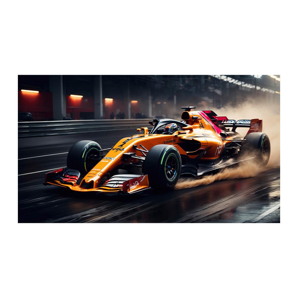 Racing Car Wall Art Picture Vehicle Modern Canvas Painting Poster and Print for Living Room Bedroom Home Decor