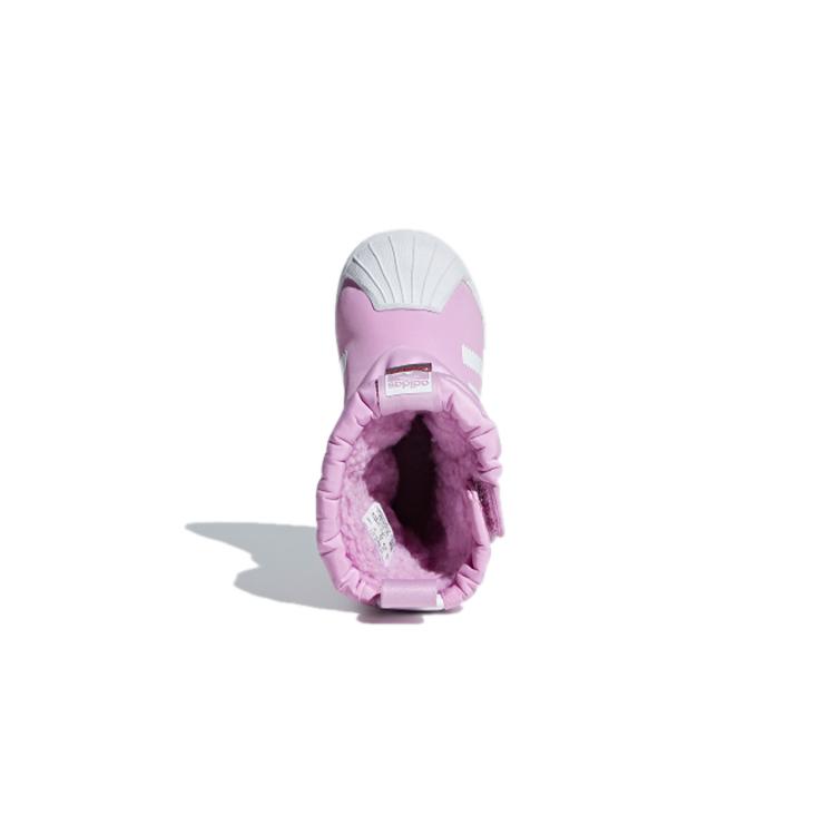 Adidas Originals Superstar Wint3r Cf I Thermal High top Toddler Shoes Purple Infant And Toddler B37303