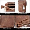 Stylish Phone Case Lightweight PU Leather Card Holder With Phone Slot Compact Crossbody Bag For Daily Use