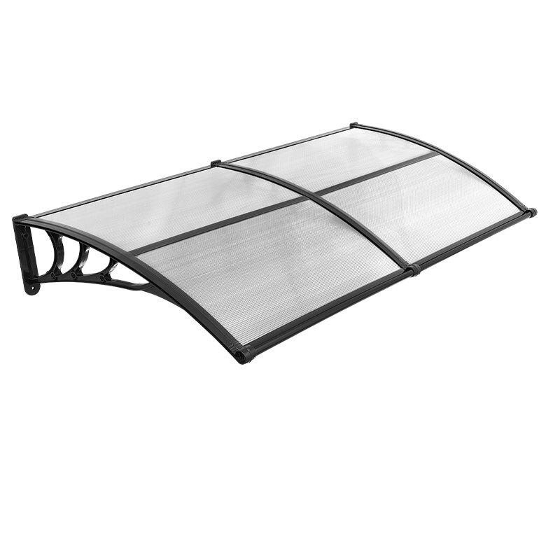 Awnings for Door Entrance, 38 X 78 In, Exterior Front Door Window Awnings with Drainage & ABS Bracket, Rain Snow Sun Protection, Overhang