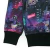 Bape A Bathing Ape Shark Neon Tokyo Full Zip Hoodie 'Purple' Men's 1G30-115-020