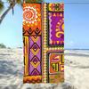 African Style G-Geometric Print Towel Beach Oversized Soft Ultra Absorbent Quick Drying Large Pool Travel Camping Bathroom