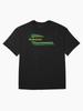 Cross Road Kwikasfuki - Seventies Green Oversized Unisex T-Shirt