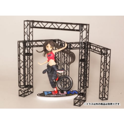 PM Office A Plastic Accessory 01 Truss (Square) Black Ver. Plastic Model MS085 (Scenery)