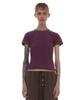 PARTIMENTO WOMEN Pwc Ringer Short Sleeve Tee_Purple