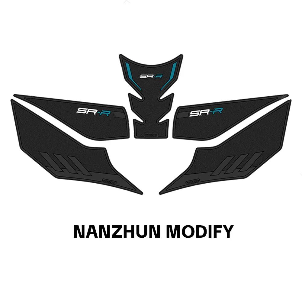 For CFMOTO 675SR 675 SS SR 675 SR-S Body Protection Stickers 675SR-R CFMoto Accessories Motorcycle Fuel Tank Pad Knee Grip Decal Style-1