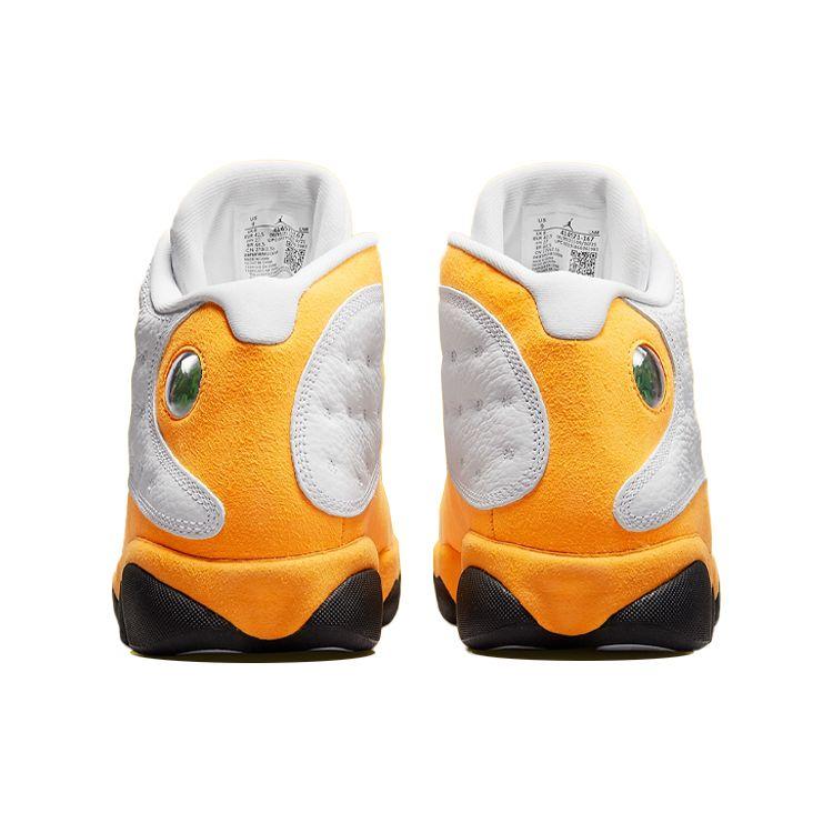 Air Jordan 13 Retro Del Sol Men Sneakers White University-Red Black 414571-167