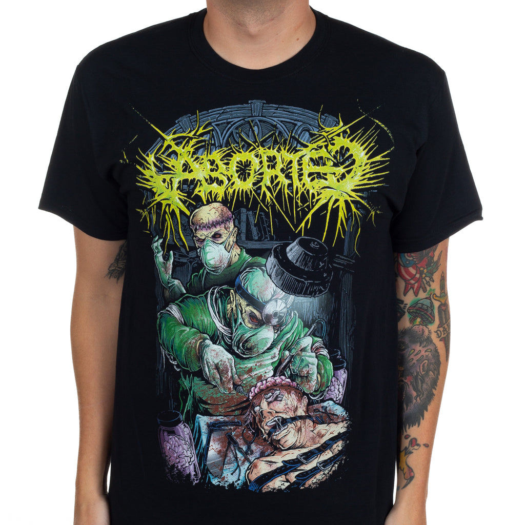 Hot Aborted Band Graphic Cotton Tshirt Unisex Summer Short Sleeve Fashion Brand Tee Luxury Casual Vintage Retro Top
