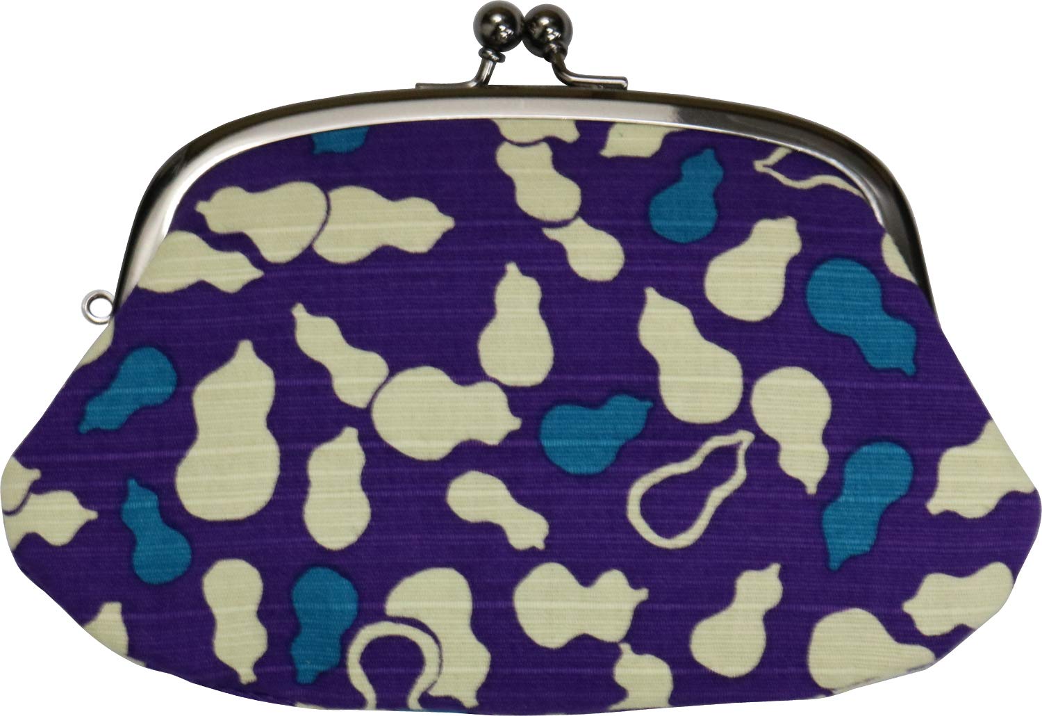 

Kyosuke, Made in Japan, Gourd-Shaped Wallet with Coin Purse, 17 x 1.5 x 10.5cm, Mashu, Purple