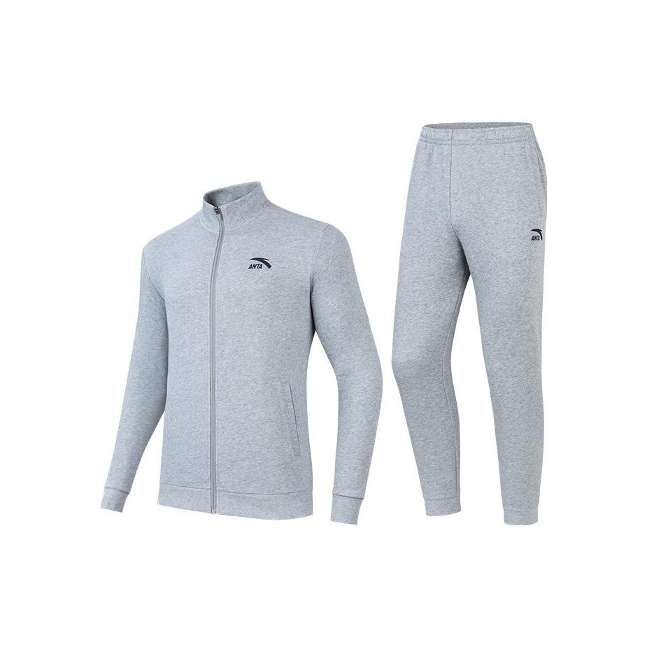 Anta Variety Training Collection Casual Sportswear Men s Gray Heather Gray 952357201-1 S