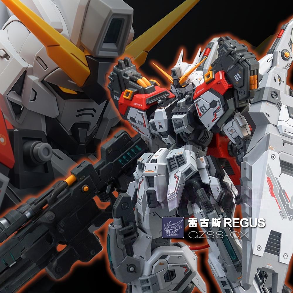 Zza Gzss-Ox01 Regus Assembly Model Kit 1/100 Gus Gzss-Ox Action Figures Abs Collection Statue Model Kids Toys Figure Hobby Gifts
