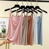 Versatile Suspenders Women's Small Sexy Vest Women's Inner Ice Silk Thin Clothes Slim and Thin Round Neck Suspenders