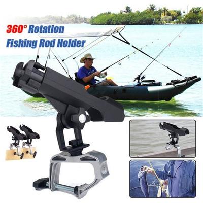 Fishing Rod with Clamp for Boat Yacht Stainless Steel Rod Rack Pole Bracket Rods Holder Bracket