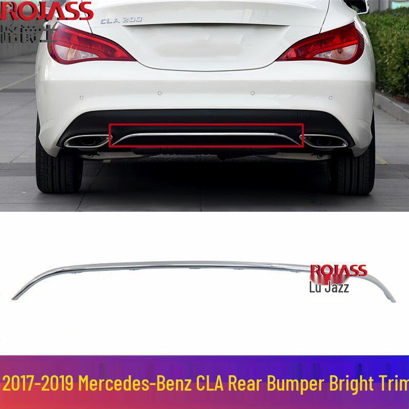 

Mercedes CLA Rear Bumper Lower Lip Trim, Fits CLA220/CLA260 W117 Model, Electroplated Bright Tail Strip. Other Parts [Contact Customer Service]