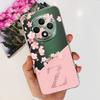 Für OPPO Reno12 F Hülle Niedliche A Z Buchstaben Blume Transparent Weiches Silikon Handy Rückseite Abdeckung Für OPPO Reno 12F 5G Reno12F 2024 Capa