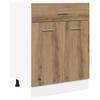 Base Cabinet Lyon Artisan Oak 60x46x81.5 Cm Engineered Wood