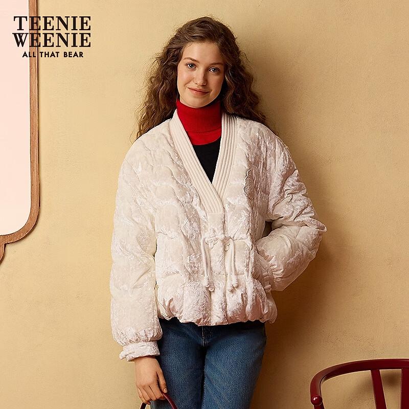 

Teenie Weenie x Nanjing Yunjin Institute 2025 Spring Women s Toggle-Button Down Jacket 160/S