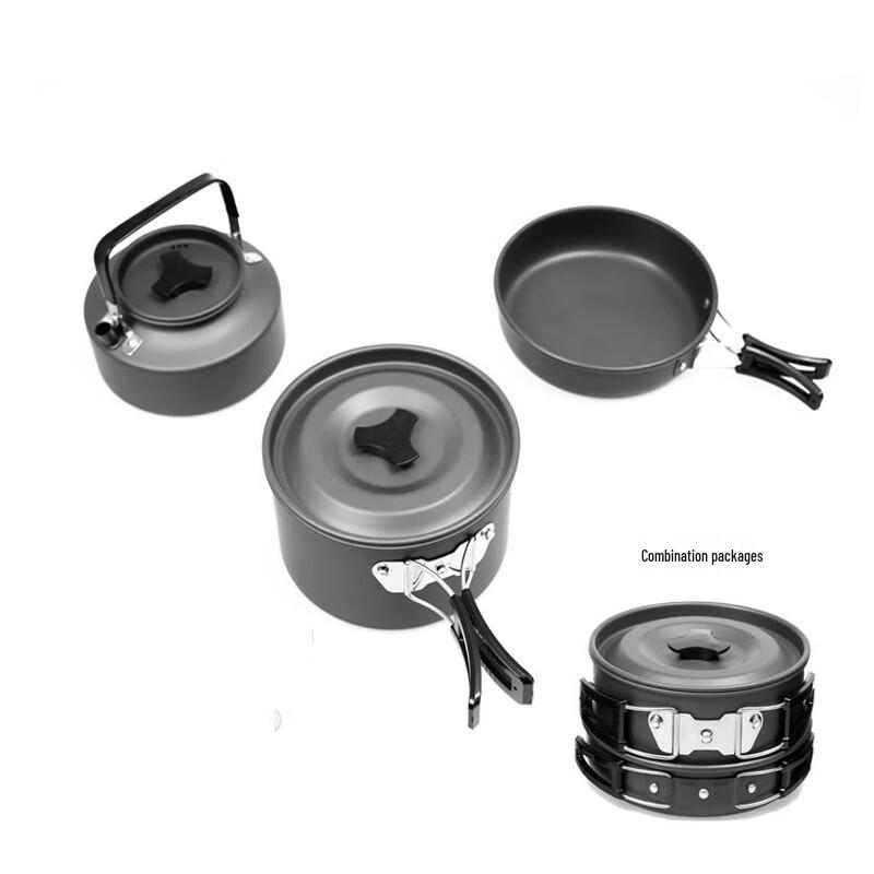 Beishanlang SK066 Portable Outdoor Camping Cookware Set Standard