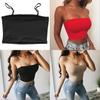 Stylish Women's Striped Crop Top Bustier With Soft And Breathable Fabric For Summer