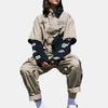 New Era x Dickies Collaboration Multi-Pocket Workwear Solid Color Jumpsuit Unisex jumpsuit Khaki 13057101