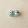 Contact Lenses Case and Removal Tool Compact Size Rubber Eye Lenses Inserter Easy Carry Applies Contacts Safely