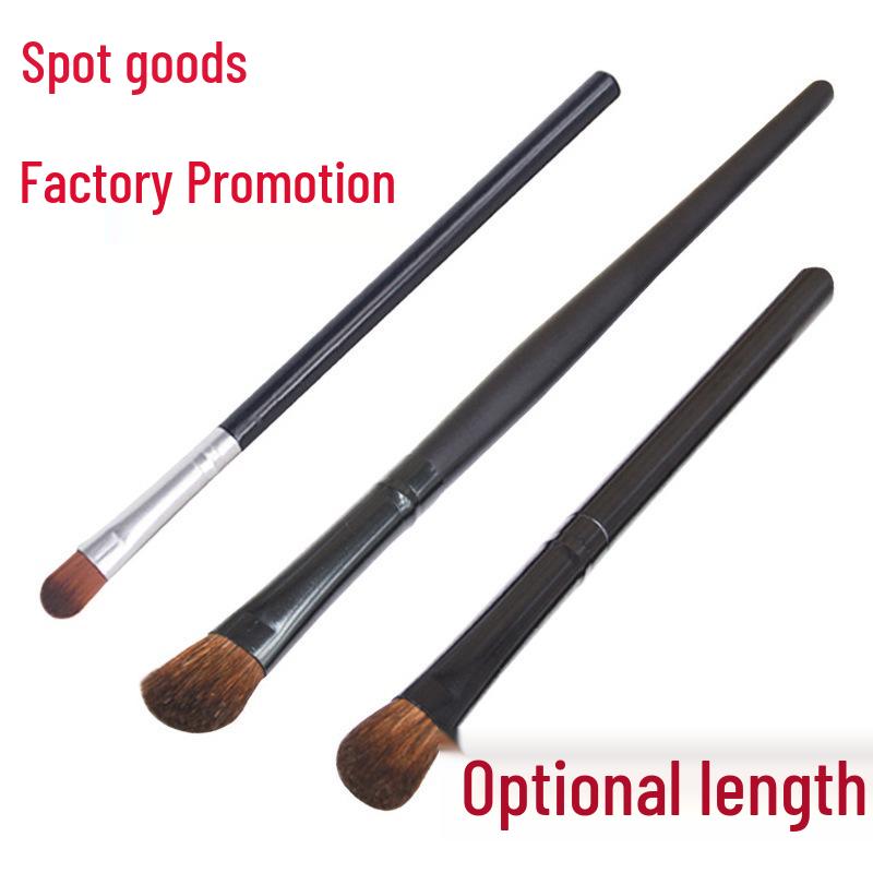 In-Stock Single Pony Hair Brush Set: Eyeshadow, Lip, Angled Nose, Contour, and Shading Makeup Tools
