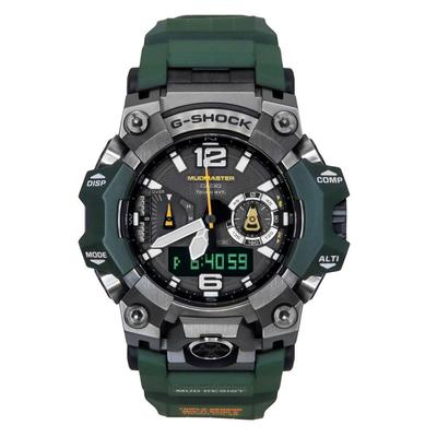 G-Shock Master Of G-Land Mudmaster Analógovo-digitálne prepojenie so smartfónom Čierny ciferník Solárne GWG-B1000-3A 200M Pánske hodinky