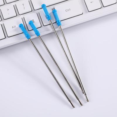 10 buc/lot de reîncărcare pentru stilou rotativ din metal Cartuș de reîncărcare special pentru stilou cu bile