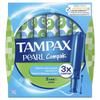 Tampax Pearl Compak Hygienic Tampons With Applicator, Super 16 Pcs