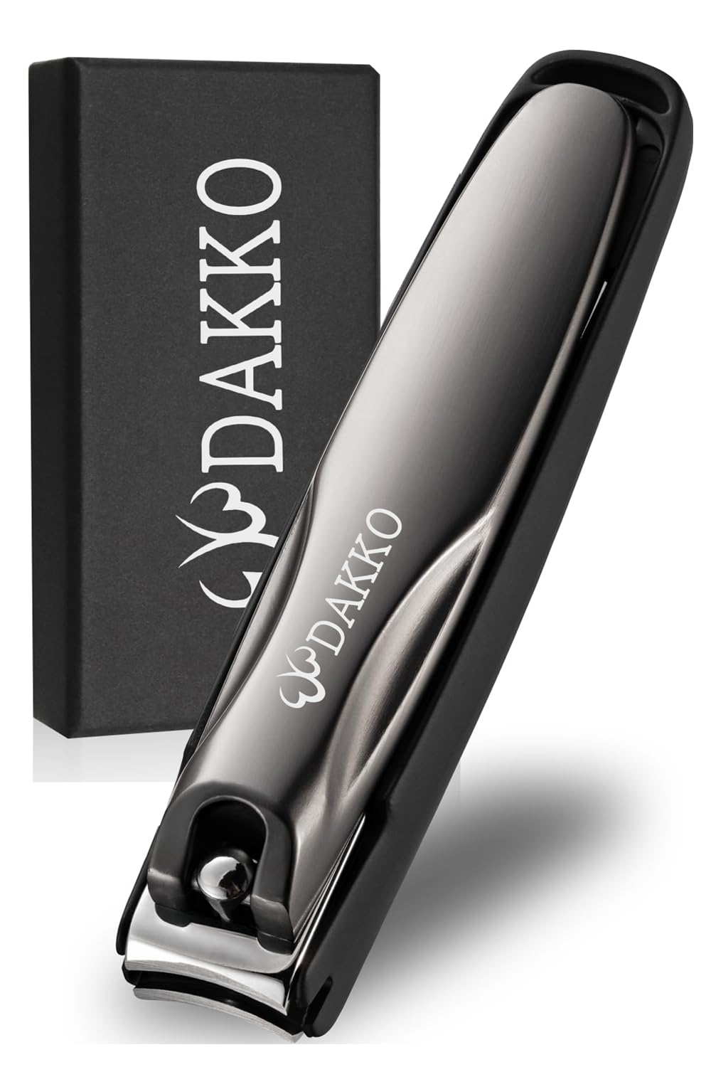 

Dakko Nail Premium Best Sharpness in Series History Addictive Cutting Gift Gunmetal Premium Premium Nickel New Premium Clippers, Quality, [Snip-Free,
