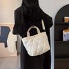 Pu Tote Bag For Women With Large Capacity Street Style Fashion Accessory For Daily Use