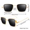 Stylish UV4 Eyewear Retro Shades Steampunk Sunglasses Square Sun Glasses for  Women