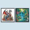 5D DIY Full Round Drill Diamond Painting Animal Kit Home Decoration Art Craft