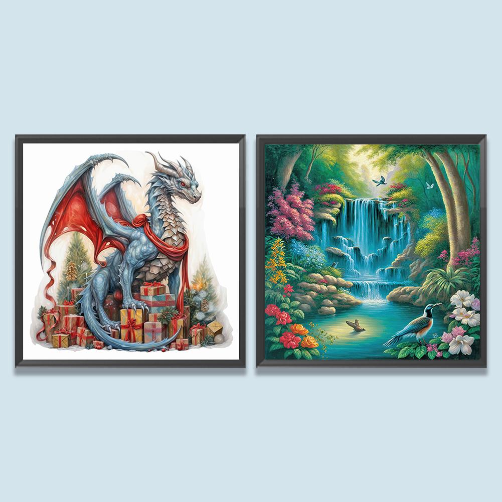 5D DIY Full Round Drill Diamond Painting Animal Kit Home Decoration Art Craft