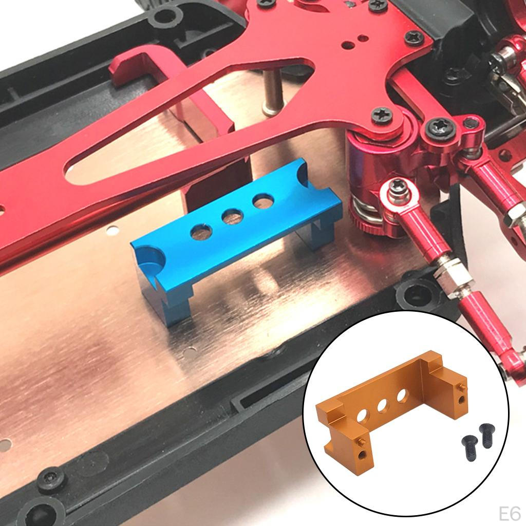 1/14 Aluminum Servo Mounting Stand Holder Bracket for 144001 1/12 124018 124019 Buggy DIY Accs