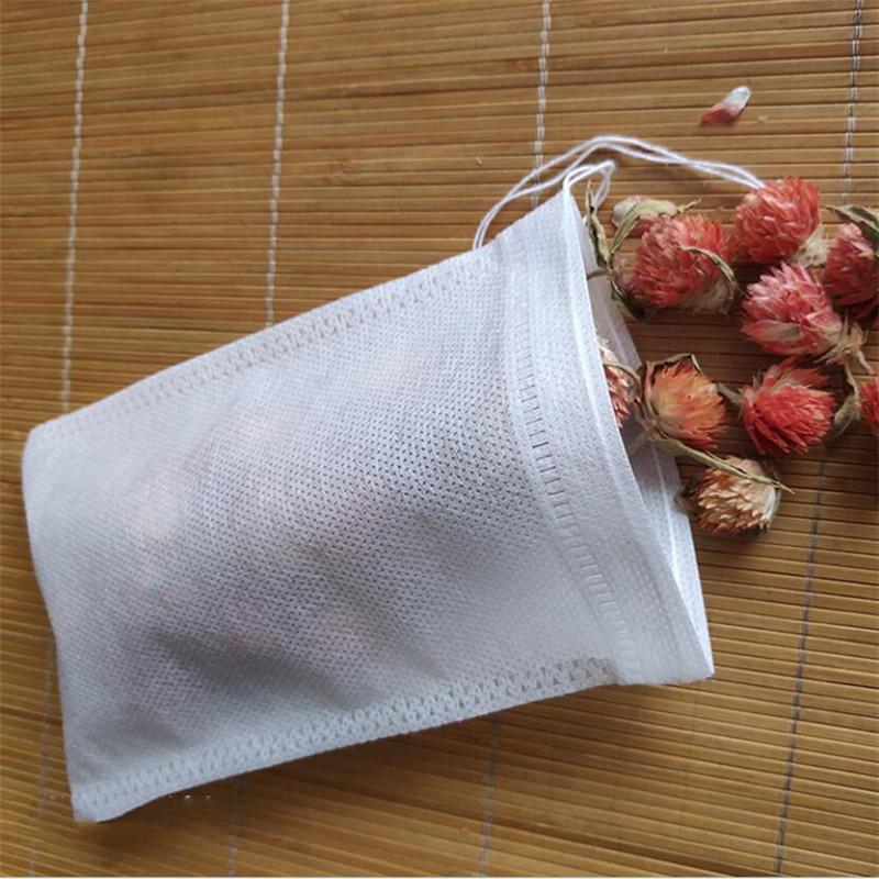 300 Pcs Tea Bags Bags For Tea Bag Infuser With String Heal Seal Sachet Filter Paper Teabags Empty Tea Bags Strainer