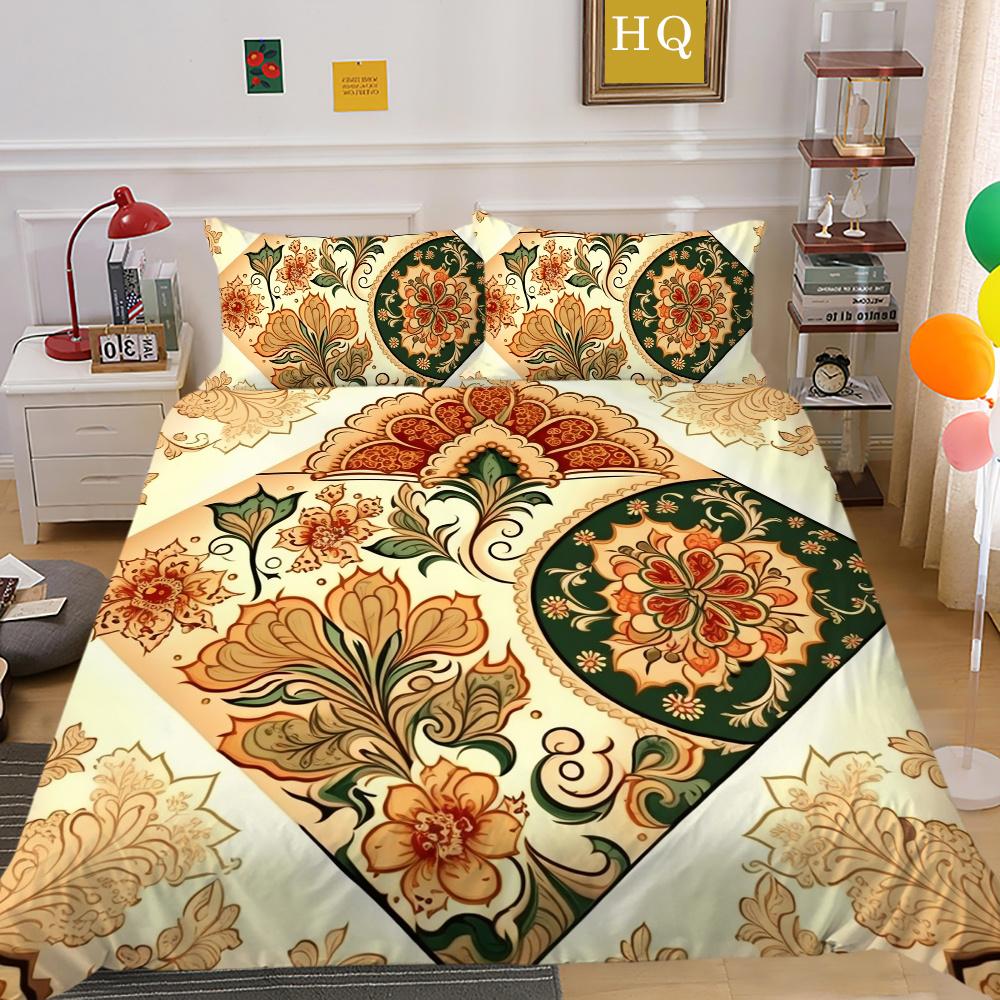 Zestaw poszewek na pościel King Size Kobieta Luksusowa pościel domowa Poliestrowa narzuta na kołdrę Zestaw poszewek na kołdrę