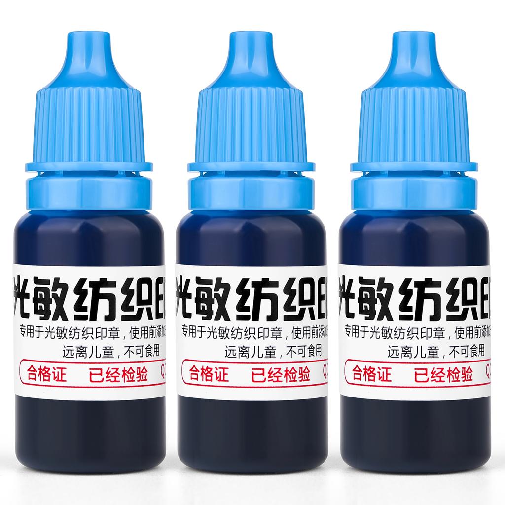 10 ml albastru roșu negru cerneală textil haine cerneală cerneală specială pentru studenți copii nume ștampila imprimare pe îmbrăcăminte impermeabilă nu se estompează