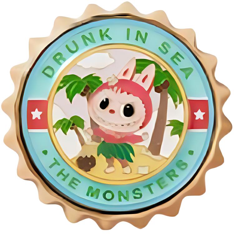 

New POP MART LABUBU Mystery Boxes PPMT-2407-0033 Confirmed-Coconut Tree